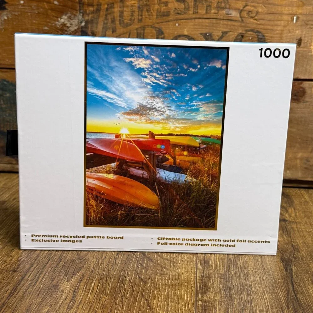 Rhode Island Beach Sunrise 1000-Pc. Jigsaw Puzzle Buffalo Games